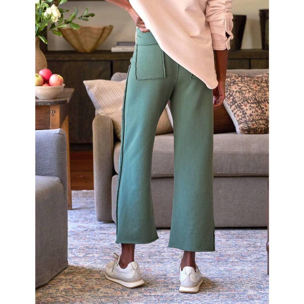 NEW FRANK & EILEEN bella full length sweatpant in rosemary - Picture 3 of 6